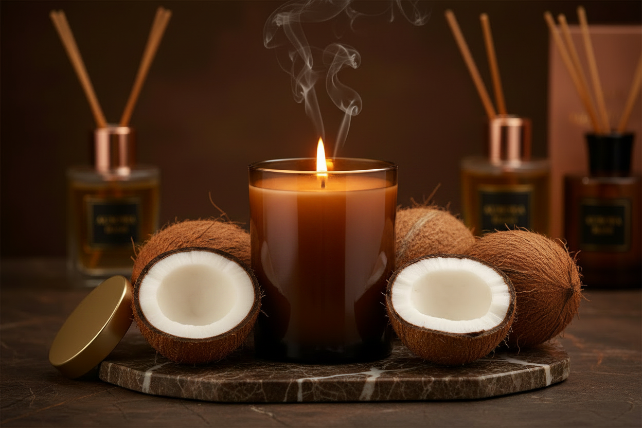 Why Coconut Soy Wax Is the Gold Standard for Luxury Candles